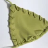 Topuri de bikini triunghiulare Palmilla în verde măslin