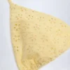 Topuri de bikini triunghiulare Recife cu broderie englezească, în galben lămâie Topuri de bikini triunghiulare Recife cu broderie englezească, în galben lămâie