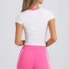 Tricou cu imprimeu grafic, alb Tricou cu imprimeu grafic, alb