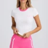 Tricou cu imprimeu grafic, alb Tricou cu imprimeu grafic, alb