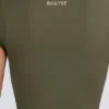 Tricou fără cusături Super Sculpt în verde deschis