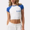 Tricou scurt cu imprimeu grafic, alb Tricou scurt cu imprimeu grafic, alb