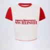 Tricou scurt cu logo Salina, alb Tricou scurt cu logo Salina, alb