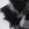 Văl Trixie cu bordură din dantelă, negru Văl Trixie cu bordură din dantelă, negru